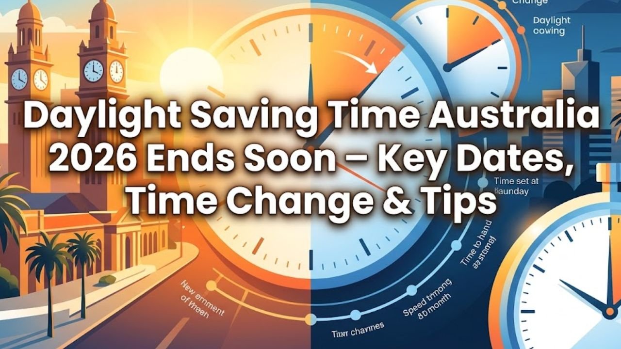 Daylight Saving Time Australia 2026 Ends Soon – Key Dates, Time Change & Tips