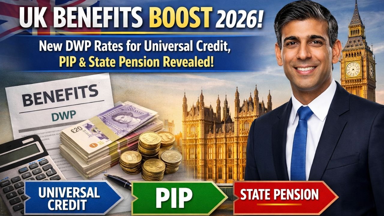 UK Benefits Boost 2026: New DWP Rates for Universal Credit, PIP & State Pension Revealed