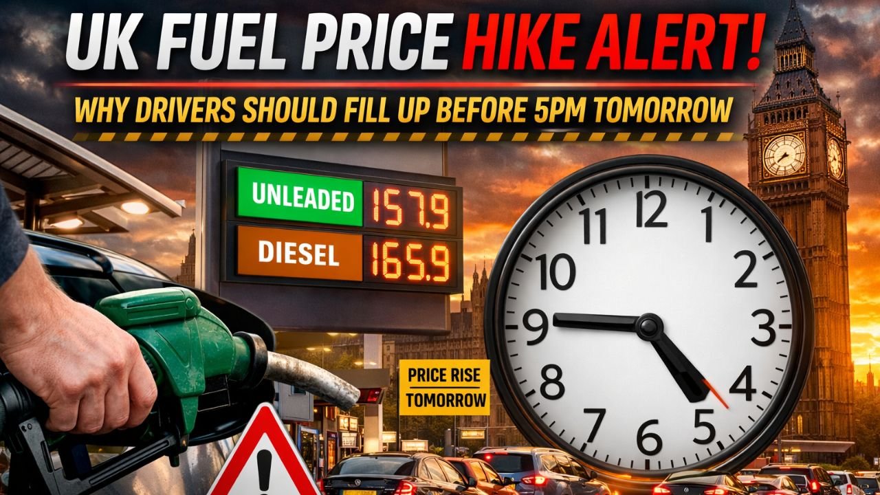 UK Fuel Price Hike Alert: Why Drivers Should Fill Up Before 5PM Tomorrow